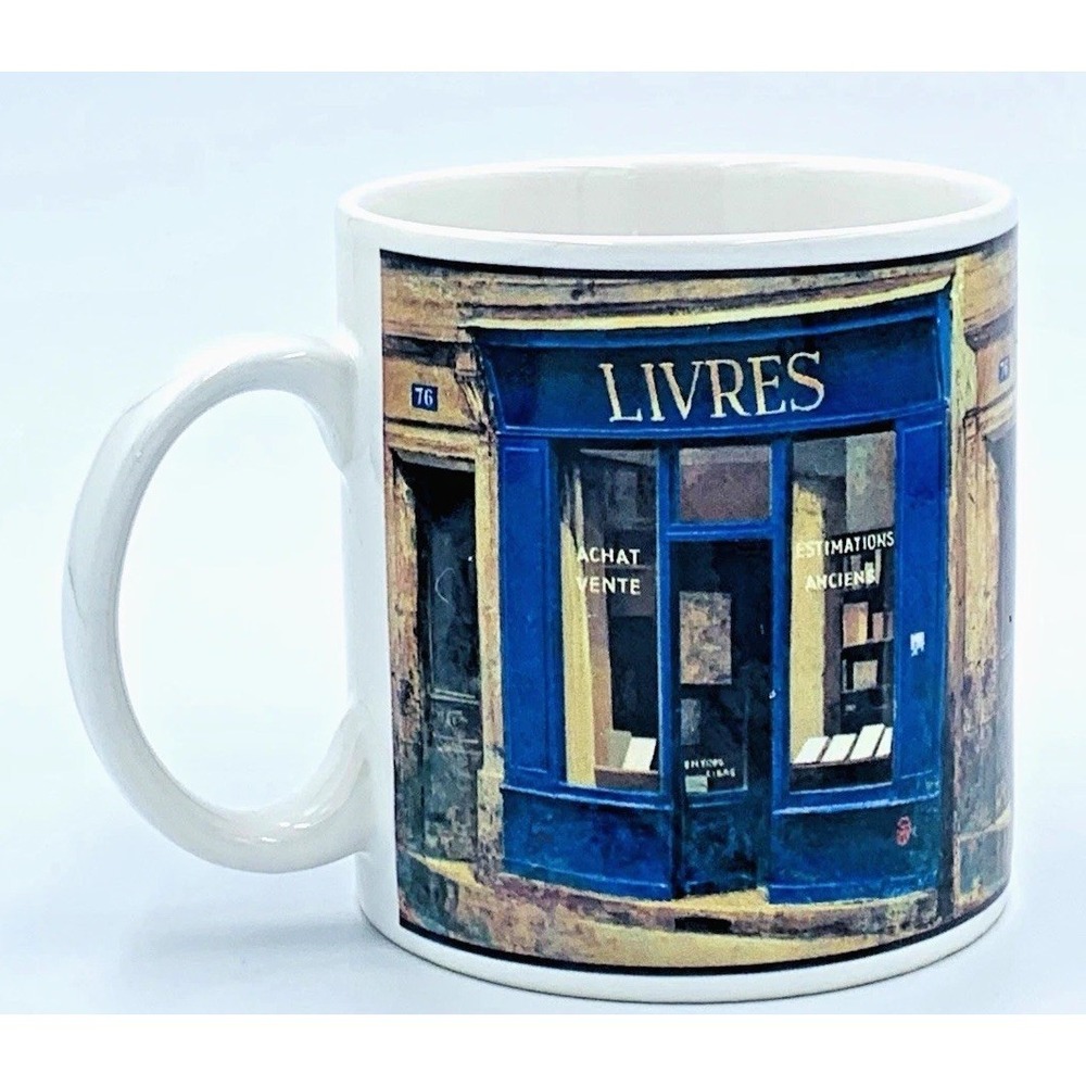 The Sakura Table Livres‎ Bookstore Coffee Mug Jennifer Garant French Art